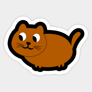 Draw vector illustration character collection cute cat.Doodle cartoon style. Sticker